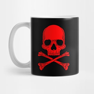 Cross bones and skull Mug